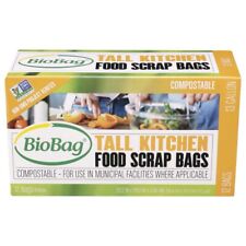 3 cajas - Bolsas compostables altas de cocina BioBag (13 galones), 12 unidades cada caja segunda mano  Embacar hacia Argentina