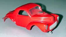 Vintage Red Willys Aurora  Tjet Thunderjet Tuff Ones Body only for sale  Shipping to South Africa