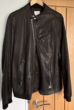 Mens diesel leather for sale  STAMFORD