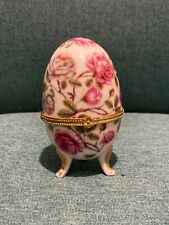 Porcelain egg ornament for sale  CAMBRIDGE