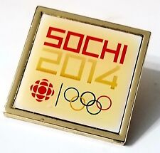 PIN DE IMPRENSA DE MÍDIA 2014 Sochi Olympic CBC Canadá  comprar usado  Enviando para Brazil