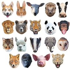 Animal masks card for sale  PETERBOROUGH