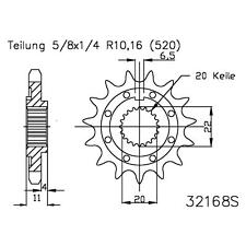 Ritzel zähne sherco gebraucht kaufen  Deutschland