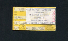 Ingresso para concerto Nazaré 1987 esboço Detroit, Michigan, Jannus Landing, cinema comprar usado  Enviando para Brazil