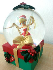 DISNEY Tinker Bell 2005 Christmas Holiday Present Gift Celebration Snow Globe  d'occasion  Expédié en France