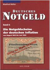 116. Vol. 4 Catálogo Billetes de Billetes Alemanes Inflación 1922-1923 Papel moneda k3 segunda mano  Embacar hacia Argentina