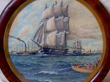 Antique maritime painting for sale  CHELTENHAM