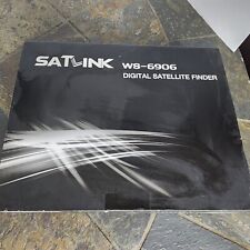 Localizador de satélite Satlink WS-6906 testado funcionando com manual e cabos, usado comprar usado  Enviando para Brazil