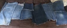 Denim fabric pieces for sale  COVENTRY