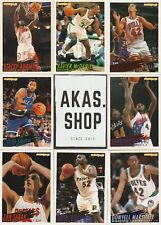 1994-95 FLEER European NBA Basketball Trading Cards 1995 1-200 Pick '94-95, used for sale  Shipping to South Africa