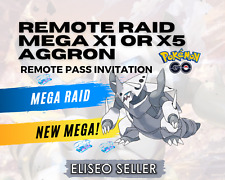 Usado, Pokemon Remote Raids Mega Aggron GO - 1x ou 5x Convites Mega Aggron comprar usado  Enviando para Brazil