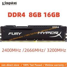 Kingston HyperX FURY DDR4 8GB 16GB 2400 2666 3200 Desktop RAM Speicher DIMM 288p comprar usado  Enviando para Brazil