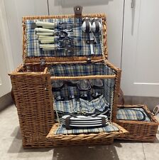 Wicker basket picnic for sale  Shipping to Ireland