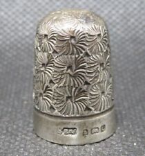 Used, SILVER HALLMARKED BIRMINGHAM THIMBLE 1927-28 for sale  DEESIDE