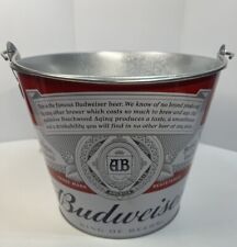 Budweiser metal beer for sale  Shipping to Ireland