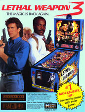 Used, Lethal Weapon 3 Pinball (Data East) - CPU / Display ROM chip set (2 2MB Disp) for sale  Fredericksburg
