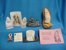 VINTAGE NATIVE ALASKAN INTUIT BILLIKEN COLLECTION LOT 7 PIECES + PAPER for sale  Shipping to South Africa