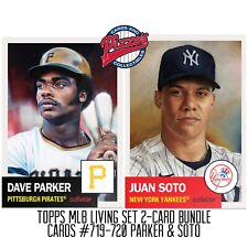 Juego de 2 tarjetas Topps MLB Living Set #719-720 Dave Parker Juan Soto preventa segunda mano  Embacar hacia Argentina