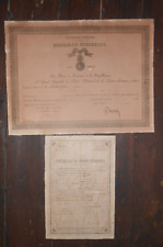 Diplome médaille militaire d'occasion  France