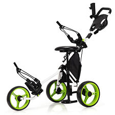 Foldable wheels golf for sale  IPSWICH