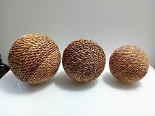 Three decorative spheres for sale  PONTYPRIDD