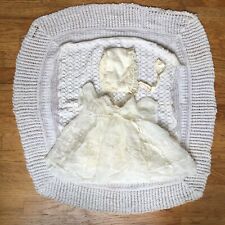 Vintage white baby for sale  Shipping to Ireland
