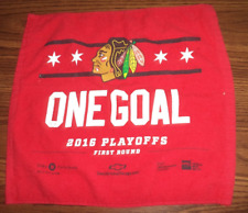 Chicago Blackhawks Rally Towel One Goal 2016 Playoffs Primeira Rodada comprar usado  Enviando para Brazil