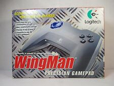 Vintage Logitech Wingman Precision Gamepad PC Controlador Windows 95 98 2000 etc comprar usado  Enviando para Brazil