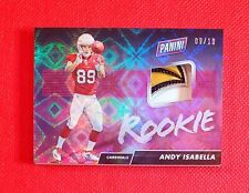 Used, Andy Isabella 2019 Panini Day Logo Patch 9/10 Arizona Cardinals beak RC Rookie  for sale  Shipping to South Africa