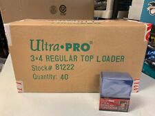 1000 Ultra Pro Regular 3x4 Toploaders estojo lacrado novo em folha carregadores superiores 81222, usado comprar usado  Enviando para Brazil