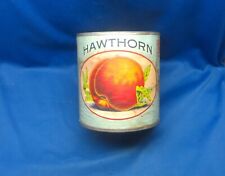 Antiga lata de pêssego 1906 marca Hawthorn Griffin & Skelley Co CA comprar usado  Enviando para Brazil