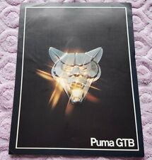Usado, PUMA GTB Broschüre Prospekt Katalog Faltblatt brochure portugiesisch comprar usado  Enviando para Brazil