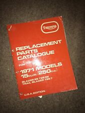 Triumph parts catalogue for sale  BRENTWOOD