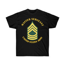 - Clássico Unissex camiseta de algodão ultra-Exército-alistado-Msg - Sargento-Std comprar usado  Enviando para Brazil