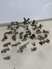 miniature pewter figurines for sale  Marshall