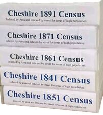 Cheshire census 1841 for sale  WIDNES