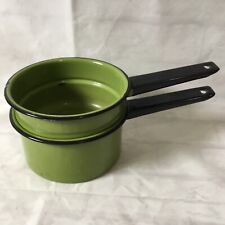 Vintage enamelware green for sale  East Canton