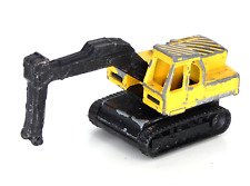 Matchbox excavator yellow for sale  Shipping to Ireland