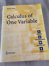 Calculus one variable for sale  Xenia