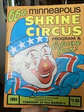 Minneapolis shrine circus for sale  Elkader