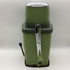(Retro Swing-A-Way Ice Crusher (Forest Green) with Vacu BaseP5) W#635 for sale  Shipping to South Africa