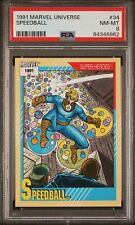 Used, 1991 MARVEL UNIVERSE SUPER HEROES #34 SPEEDBALL POP 4 PSA 8 🔥🔥 for sale  Shipping to South Africa