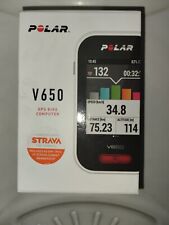 POLAR GPS COMPUTER CYCLE V650 HR WITH CARDIO BAND SUPER DEAL, used for sale  Shipping to South Africa