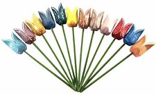 Set wooden tulips for sale  Shipping to Ireland