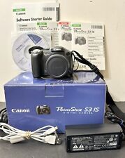 Câmera Digital Canon PowerShot Pro Series S3 IS 6.0MP 12x Zoom Estabilizado por Imagem comprar usado  Enviando para Brazil