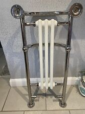 Used, 93x42cms Traditional Victorian Bathroom Heated Towel Rail Radiator - for sale  HERTFORD
