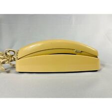 Teléfono vintage Cream Trimline 210 AT&T década de 1980 con cable de pared fija botón pulsador  segunda mano  Embacar hacia Argentina