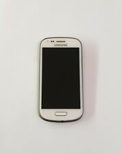 Genuine Full LCD Screen on White Frame Samsung Galaxy S3 Mini (GT-I8190) , used for sale  Shipping to South Africa