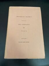 Capa Dura The Complaint Of Peace Desiderius Erasmus 1946 comprar usado  Enviando para Brazil