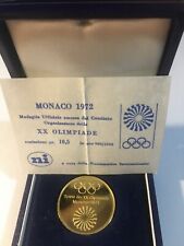 medaglia oro commemorativa usato  Savignano Sul Panaro